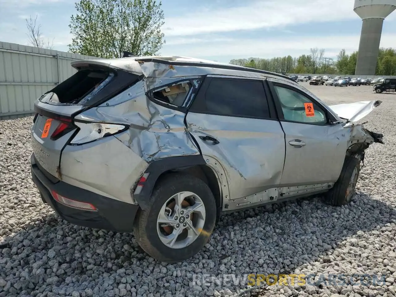 3 Photograph of a damaged car 5NMJBCDE7RH397404 HYUNDAI TUCSON 2024