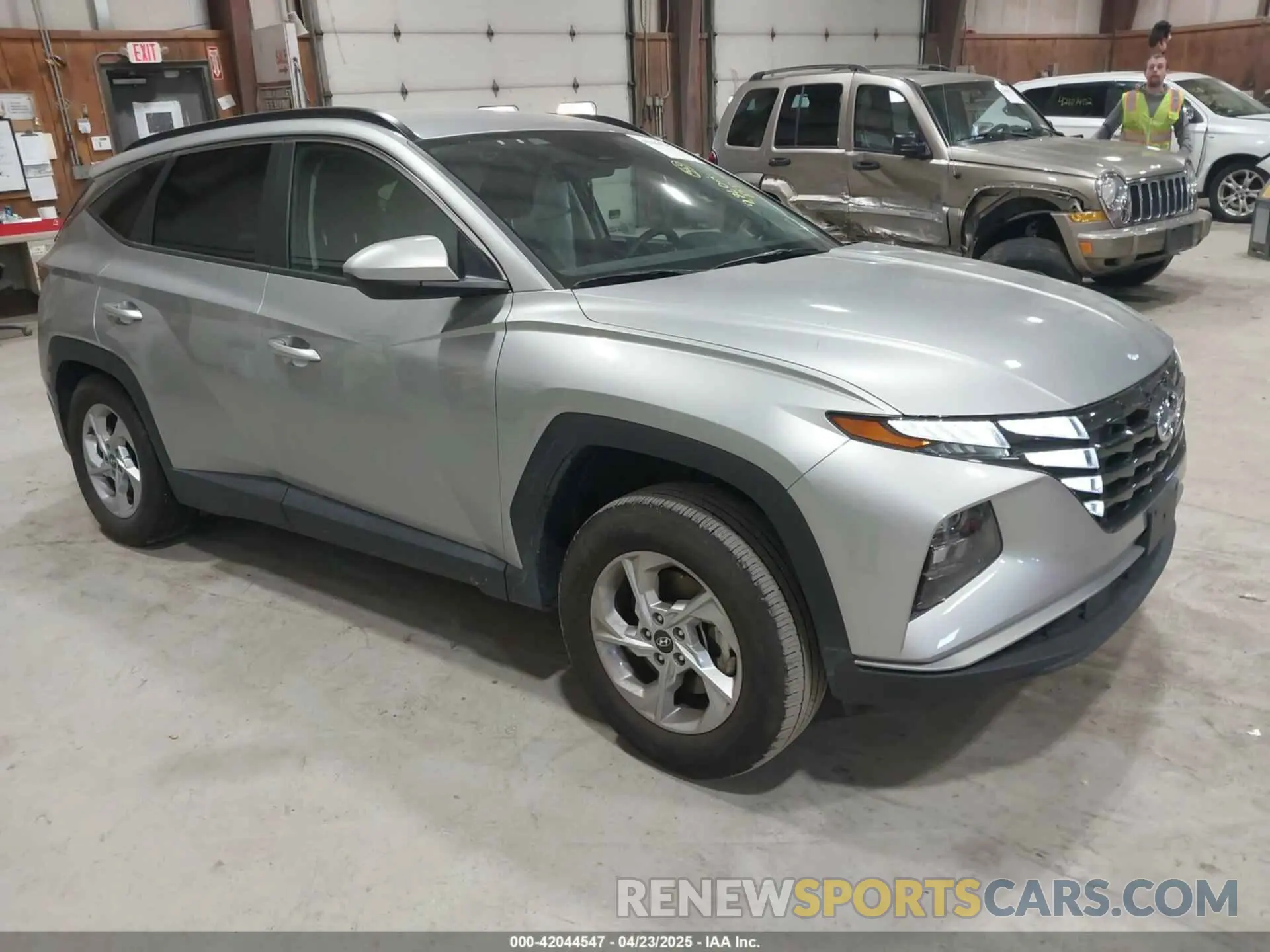 1 Photograph of a damaged car 5NMJBCDE7RH410930 HYUNDAI TUCSON 2024