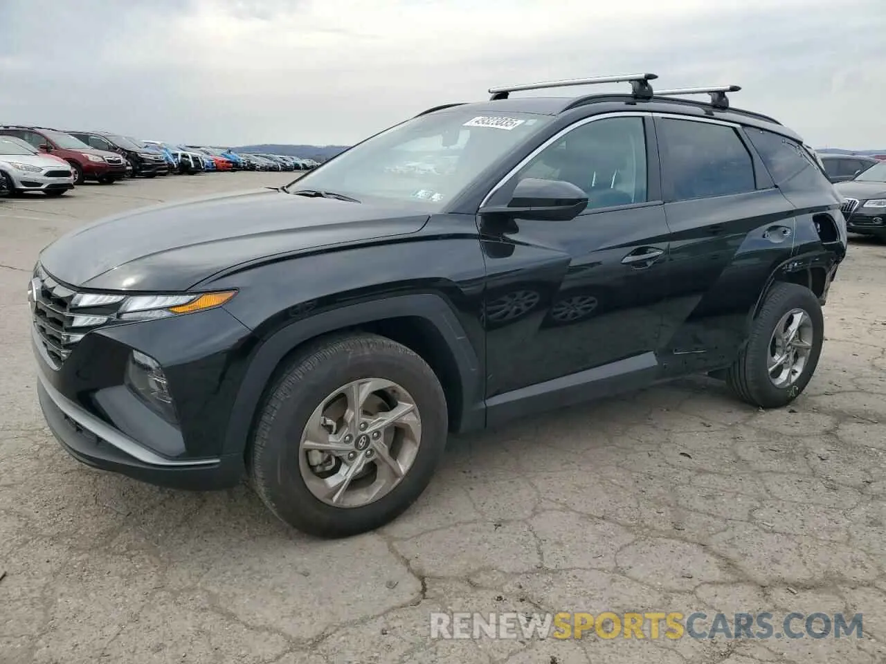 1 Photograph of a damaged car 5NMJBCDE7RH416985 HYUNDAI TUCSON 2024