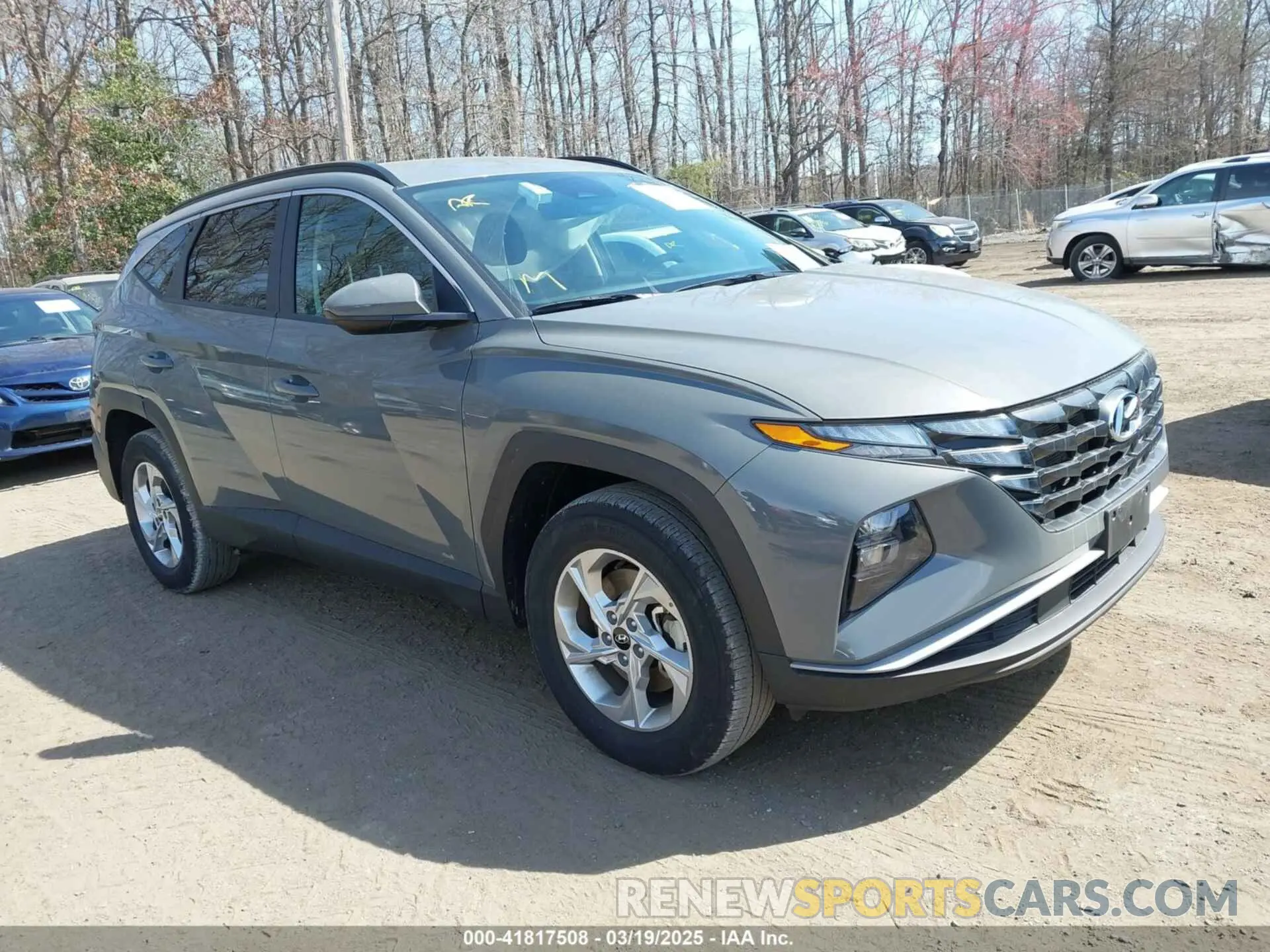 1 Photograph of a damaged car 5NMJBCDE8RH297828 HYUNDAI TUCSON 2024