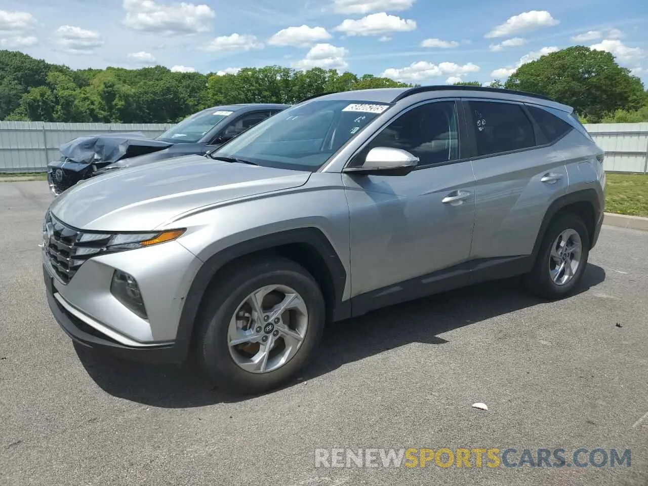 1 Photograph of a damaged car 5NMJBCDE8RH324011 HYUNDAI TUCSON 2024
