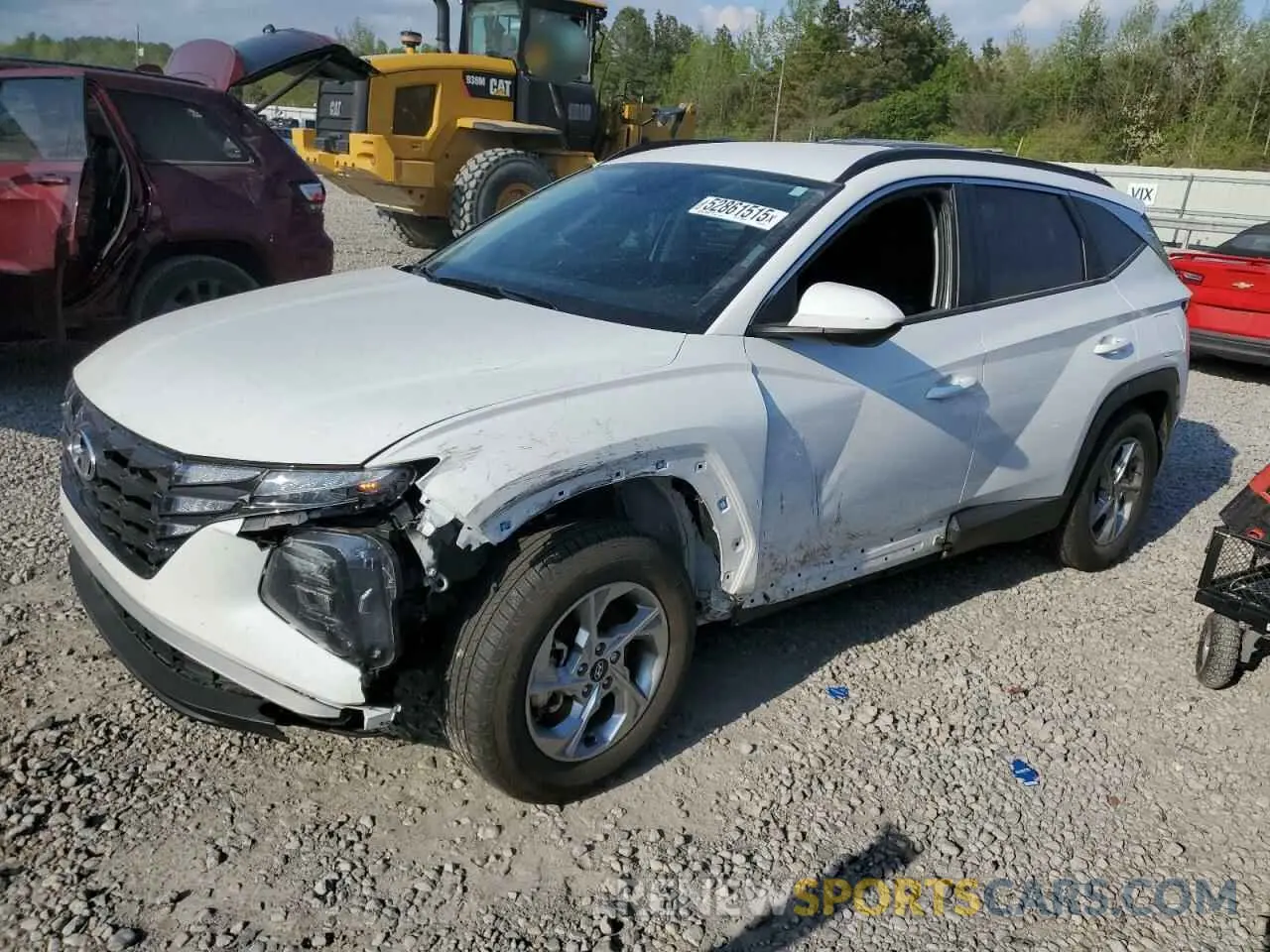 1 Photograph of a damaged car 5NMJBCDE8RH331069 HYUNDAI TUCSON 2024