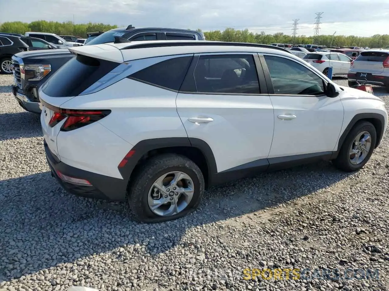 3 Photograph of a damaged car 5NMJBCDE8RH331069 HYUNDAI TUCSON 2024