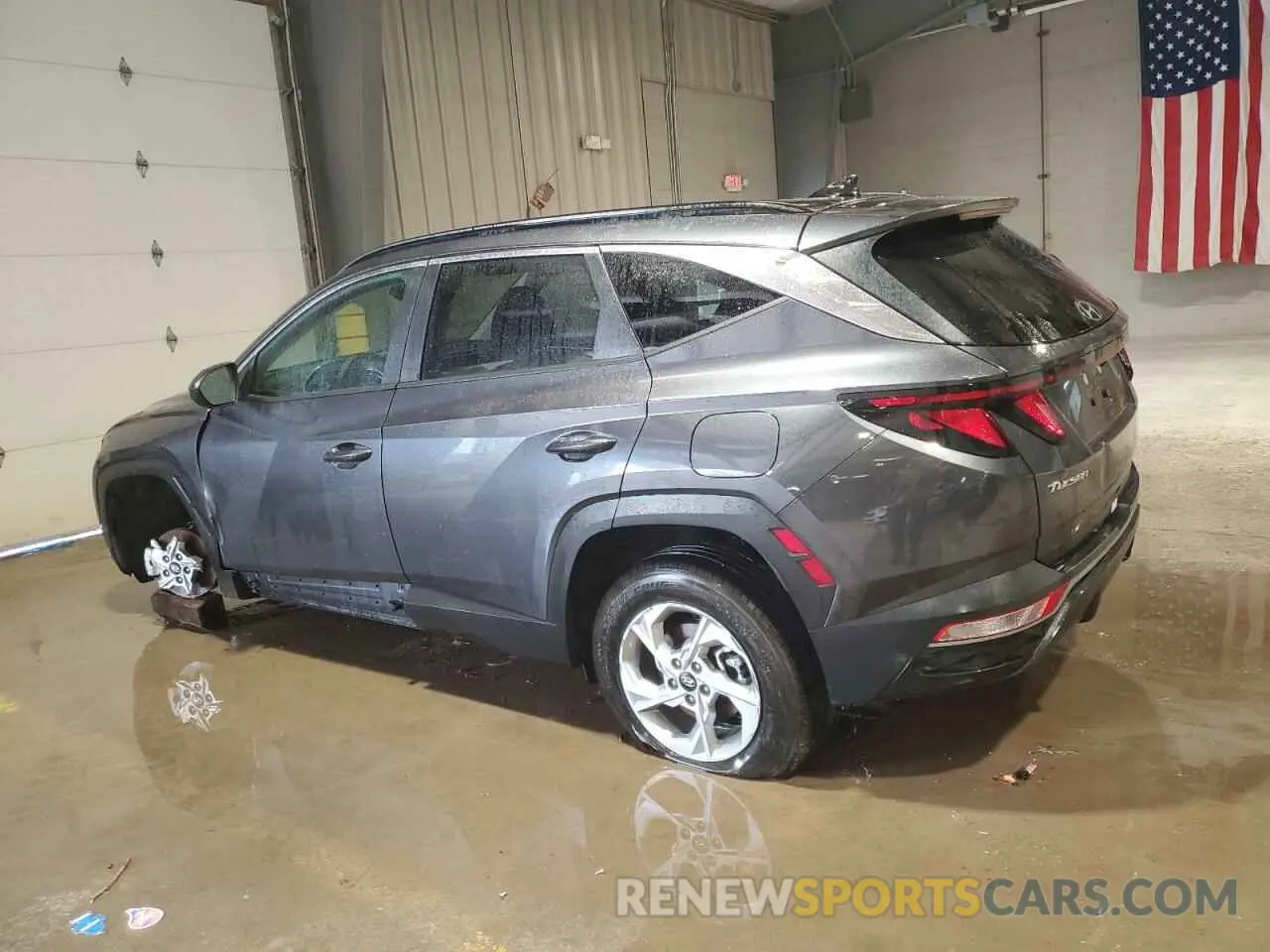 2 Photograph of a damaged car 5NMJBCDE8RH346834 HYUNDAI TUCSON 2024
