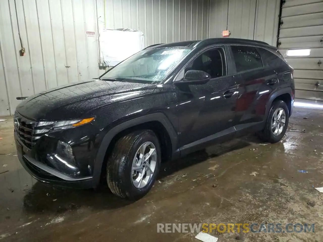 1 Photograph of a damaged car 5NMJBCDE8RH384242 HYUNDAI TUCSON 2024