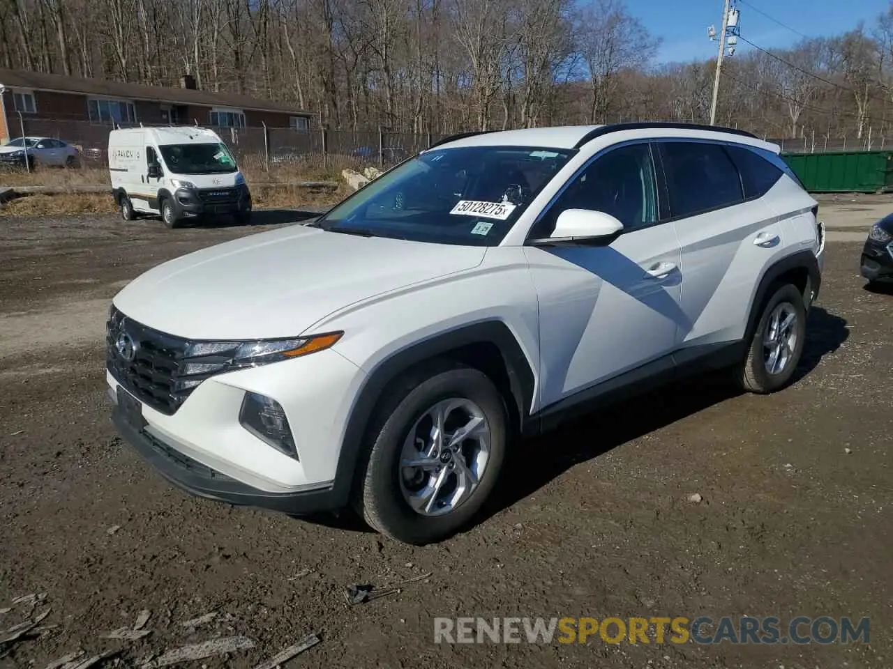 1 Photograph of a damaged car 5NMJBCDE8RH396309 HYUNDAI TUCSON 2024