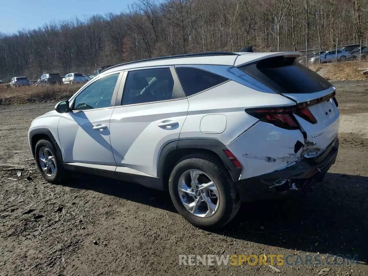 2 Photograph of a damaged car 5NMJBCDE8RH396309 HYUNDAI TUCSON 2024