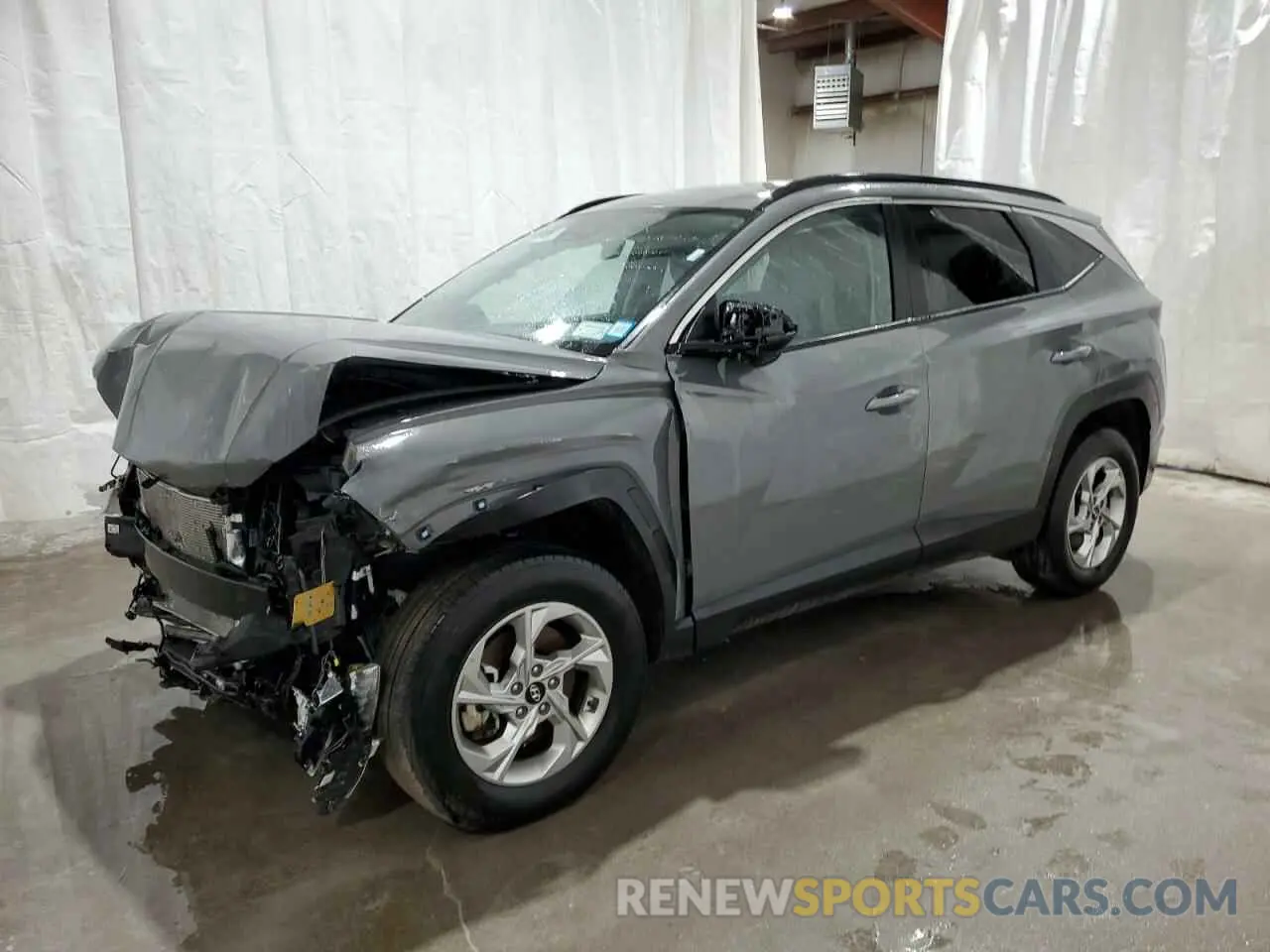 1 Photograph of a damaged car 5NMJBCDE8RH422682 HYUNDAI TUCSON 2024