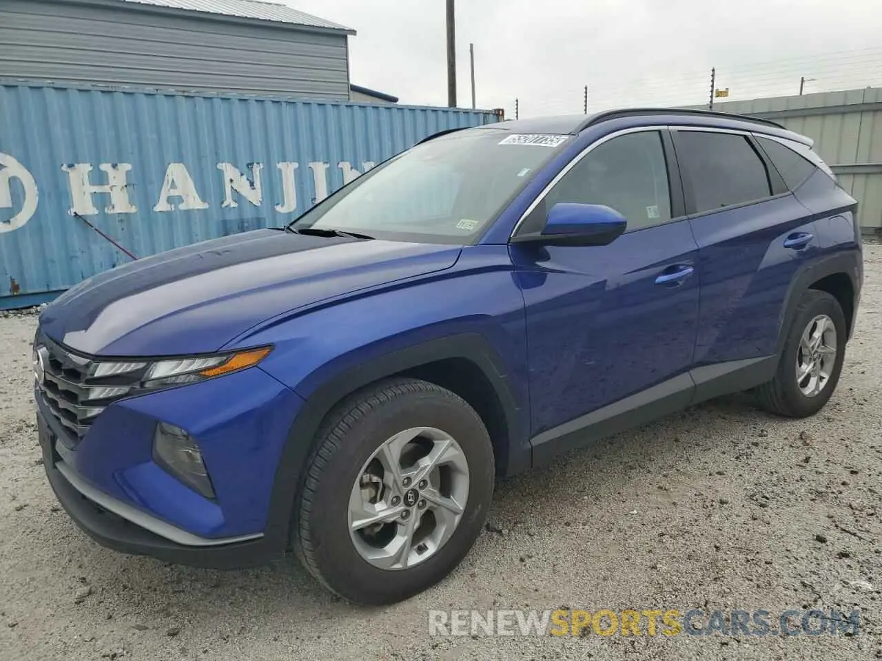 1 Photograph of a damaged car 5NMJBCDE9RH341089 HYUNDAI TUCSON 2024