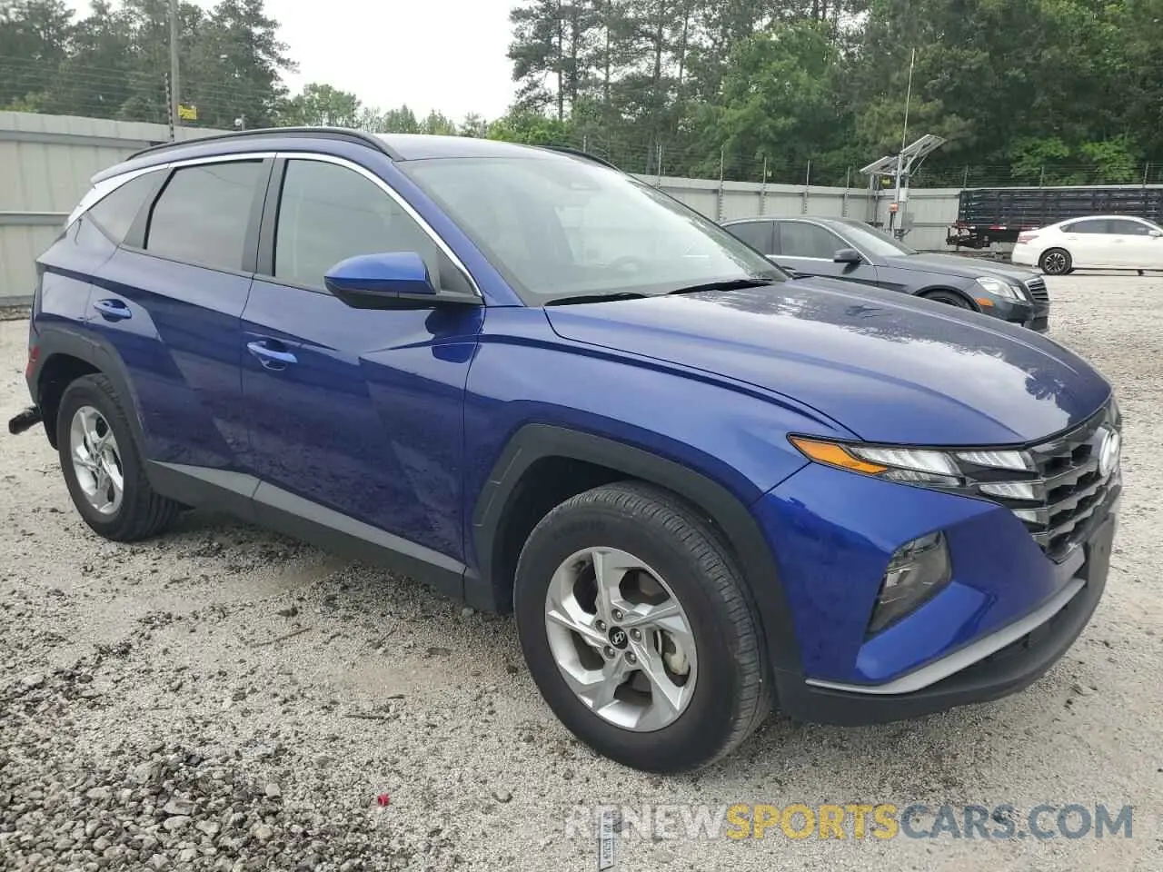 4 Photograph of a damaged car 5NMJBCDE9RH341089 HYUNDAI TUCSON 2024