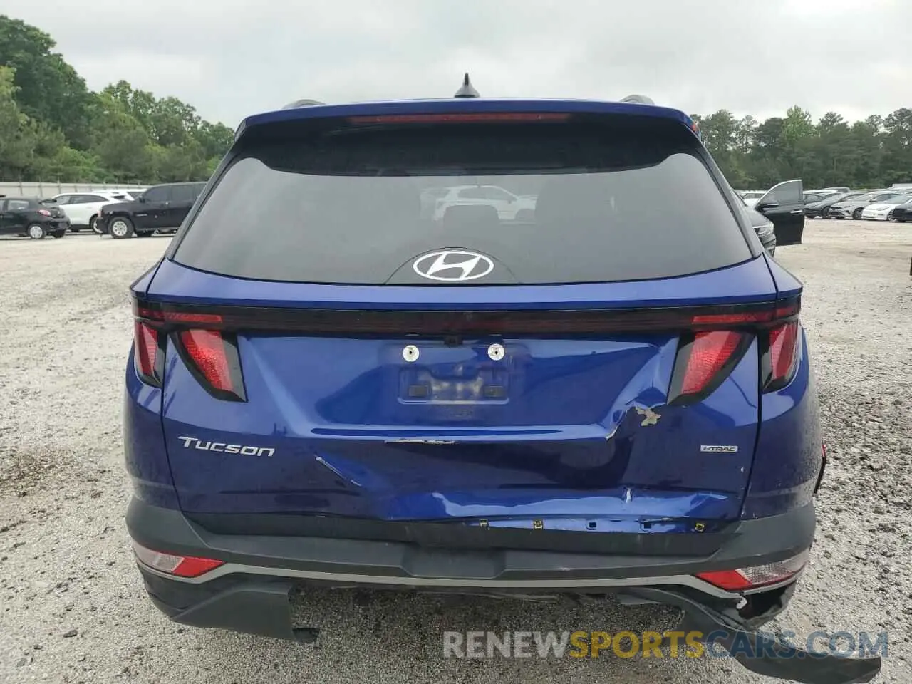6 Photograph of a damaged car 5NMJBCDE9RH341089 HYUNDAI TUCSON 2024