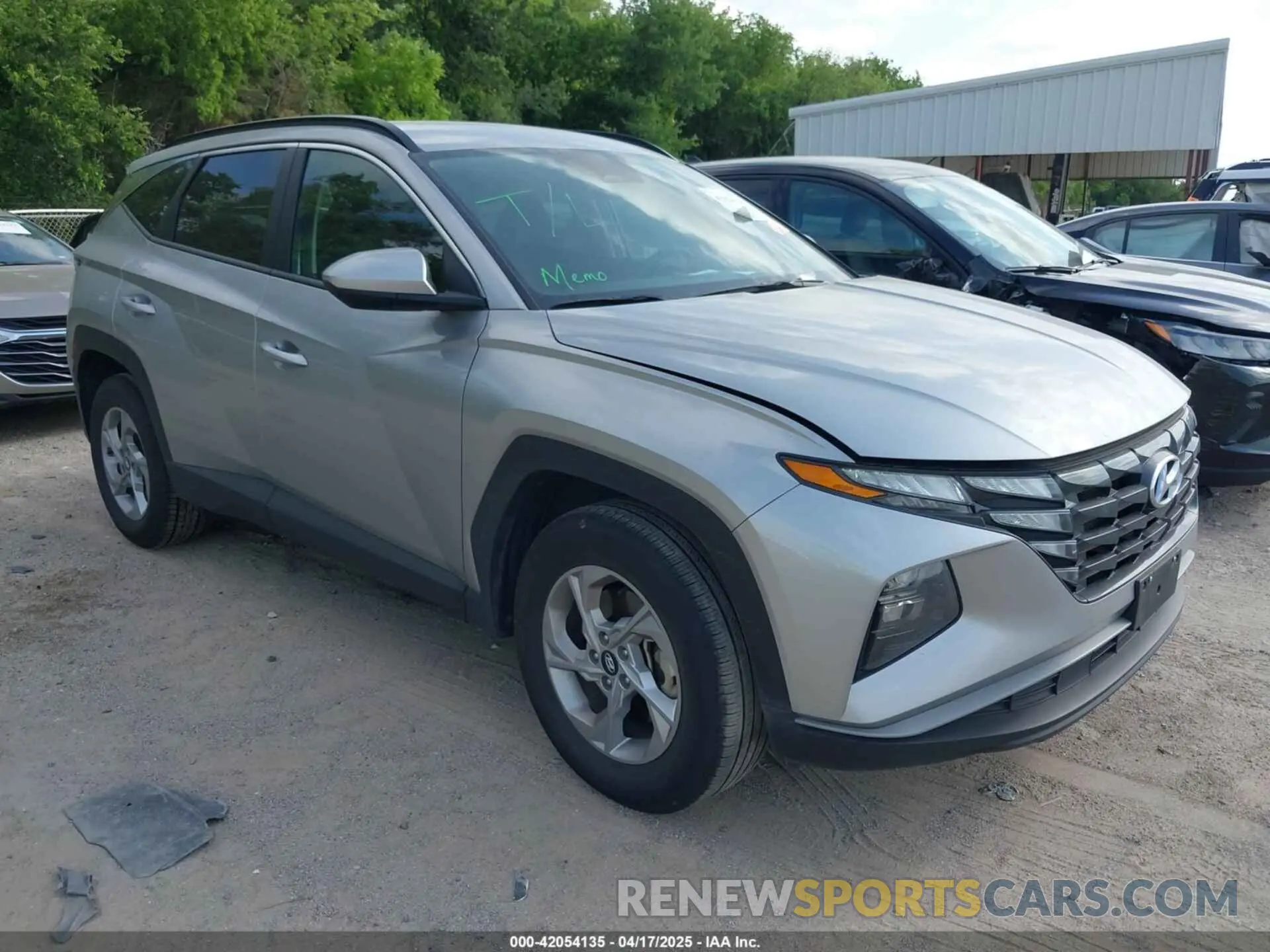 1 Photograph of a damaged car 5NMJBCDE9RH345305 HYUNDAI TUCSON 2024