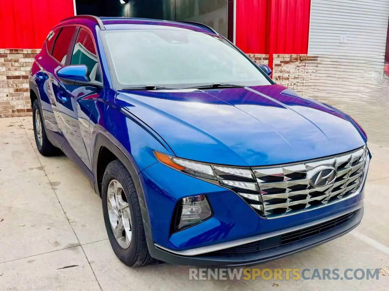 1 Photograph of a damaged car 5NMJBCDE9RH346762 HYUNDAI TUCSON 2024