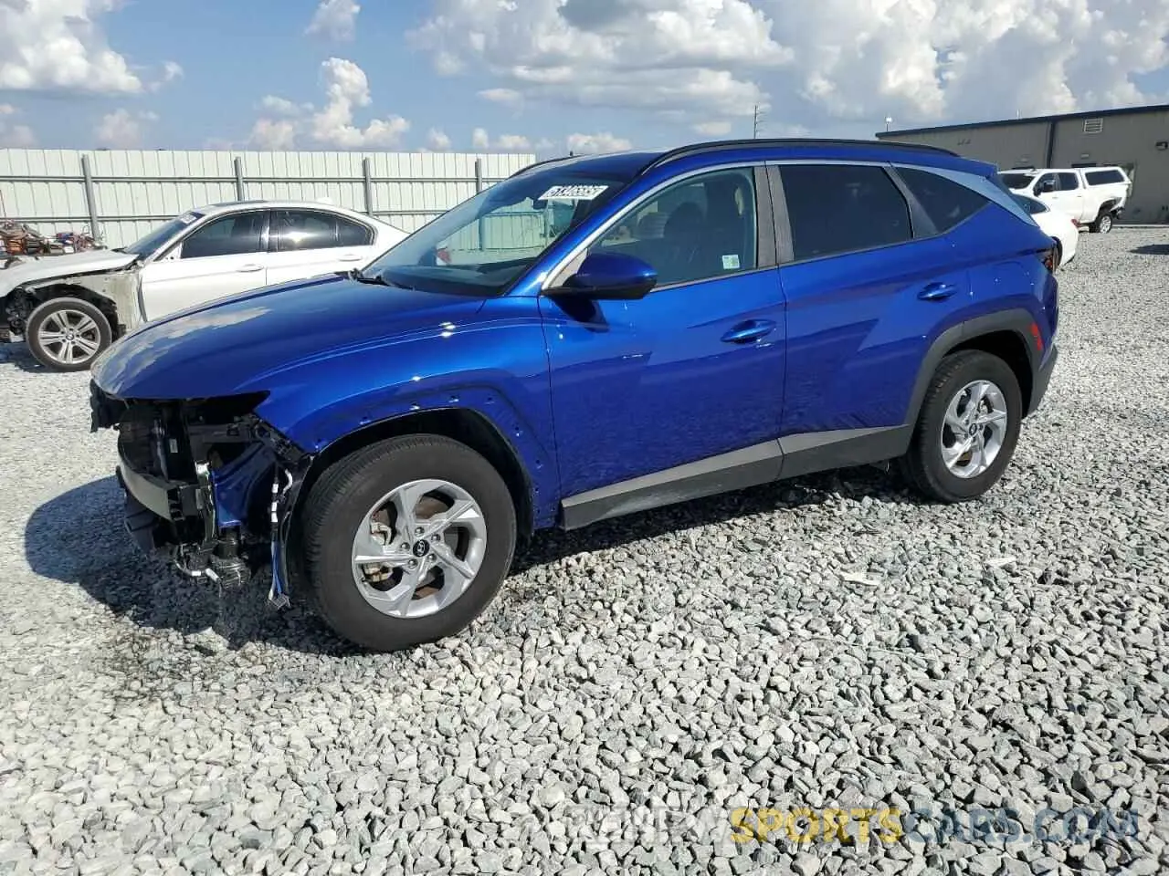 1 Photograph of a damaged car 5NMJBCDE9RH347944 HYUNDAI TUCSON 2024