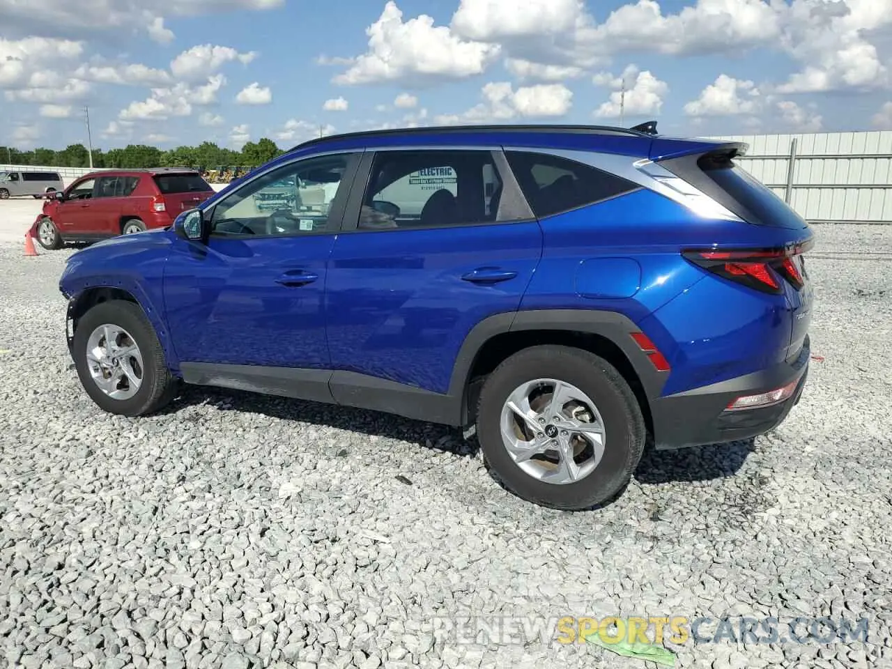 2 Photograph of a damaged car 5NMJBCDE9RH347944 HYUNDAI TUCSON 2024
