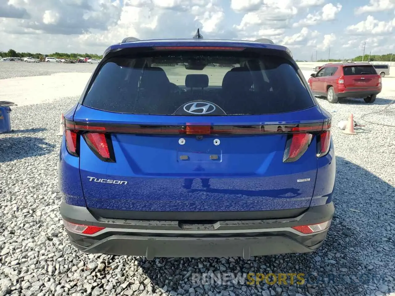 6 Photograph of a damaged car 5NMJBCDE9RH347944 HYUNDAI TUCSON 2024