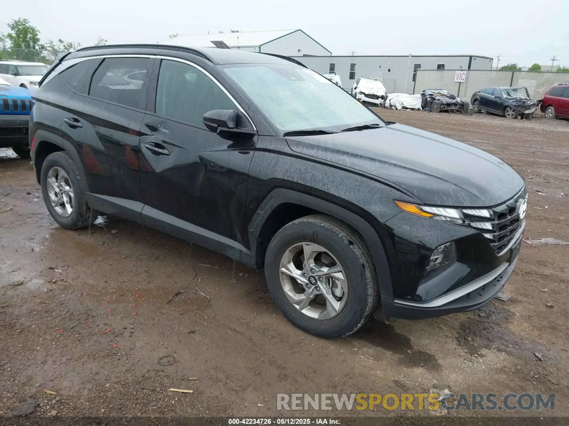 1 Photograph of a damaged car 5NMJBCDE9RH386338 HYUNDAI TUCSON 2024