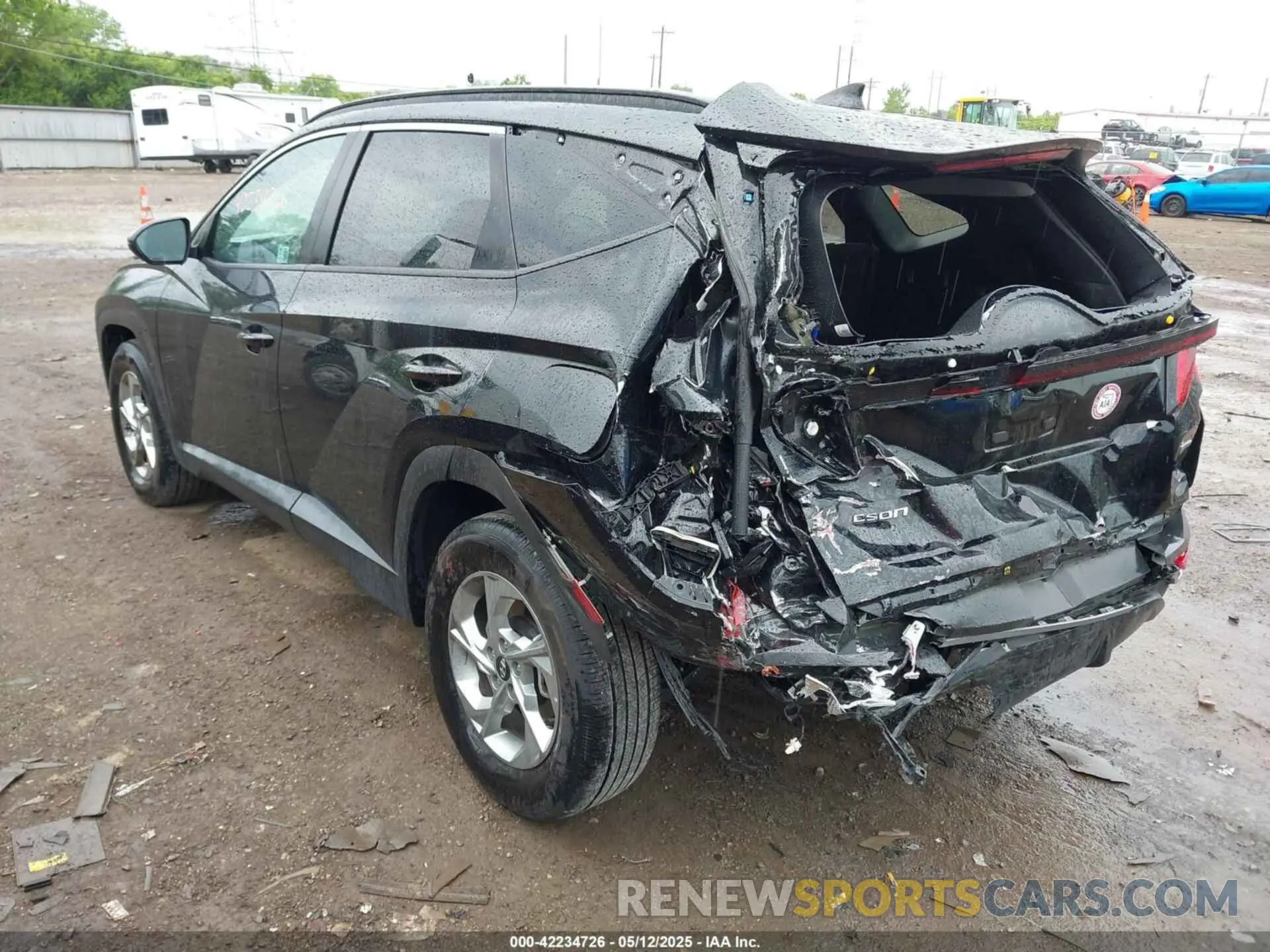 3 Photograph of a damaged car 5NMJBCDE9RH386338 HYUNDAI TUCSON 2024