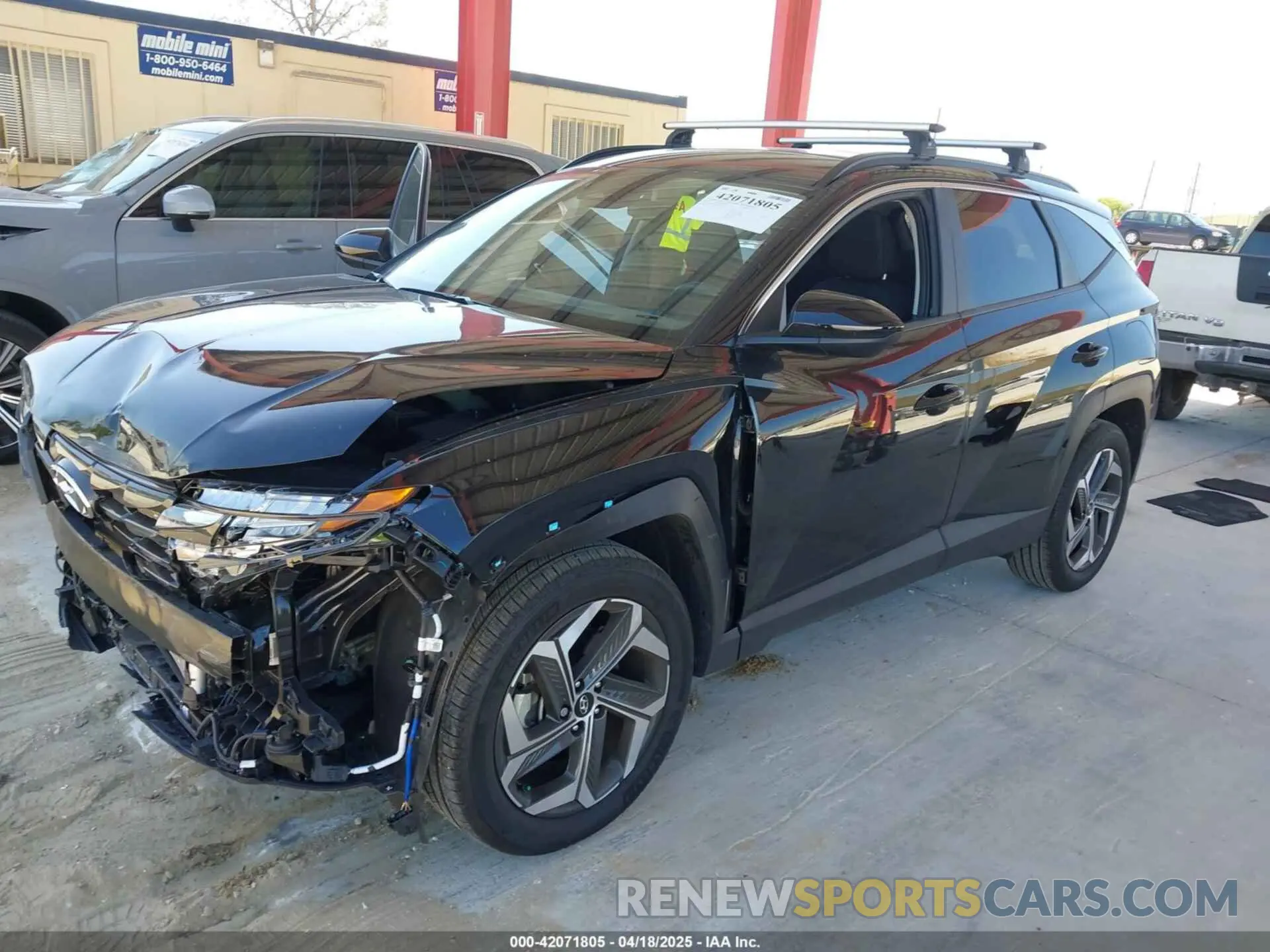 2 Photograph of a damaged car 5NMJBCDE9RH420391 HYUNDAI TUCSON 2024