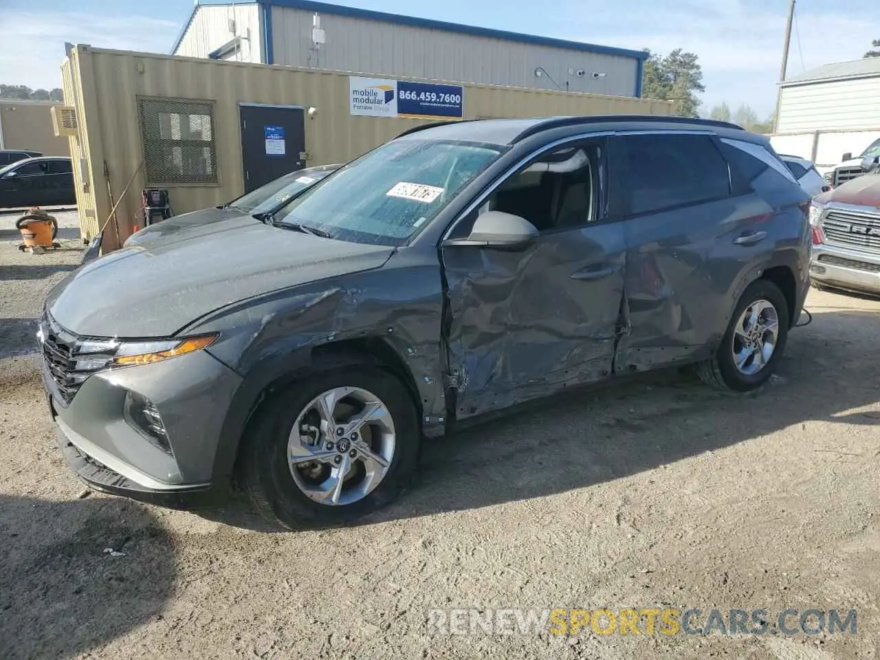 1 Photograph of a damaged car 5NMJBCDE9RH422769 HYUNDAI TUCSON 2024