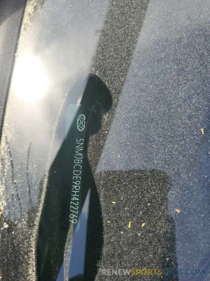 14 Photograph of a damaged car 5NMJBCDE9RH422769 HYUNDAI TUCSON 2024