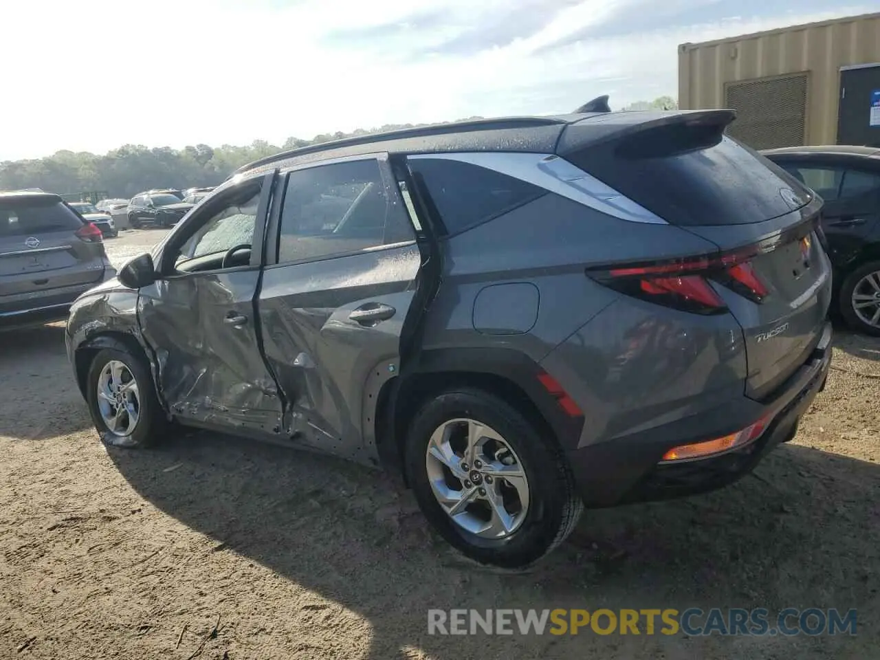 2 Photograph of a damaged car 5NMJBCDE9RH422769 HYUNDAI TUCSON 2024