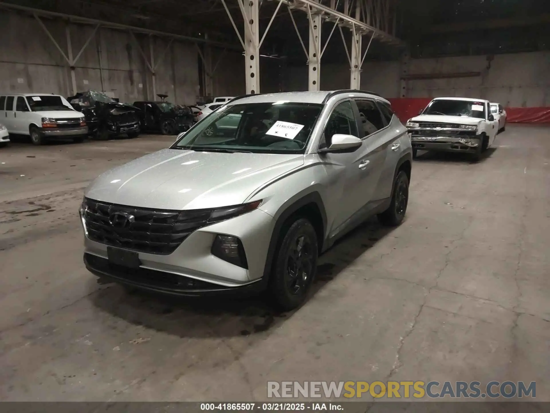 2 Photograph of a damaged car 5NMJBCDEXRH308764 HYUNDAI TUCSON 2024