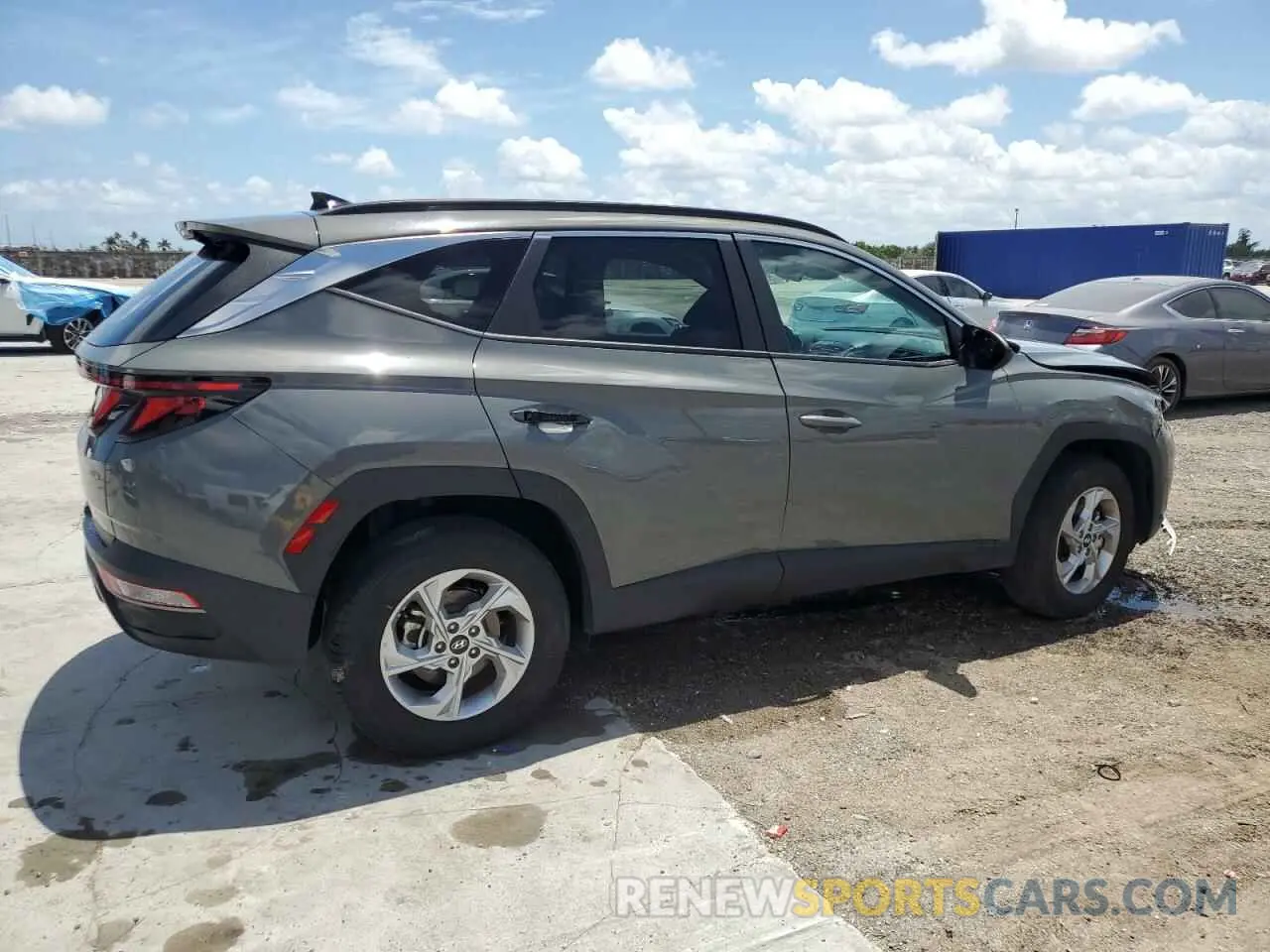 3 Photograph of a damaged car 5NMJBCDEXRH350111 HYUNDAI TUCSON 2024