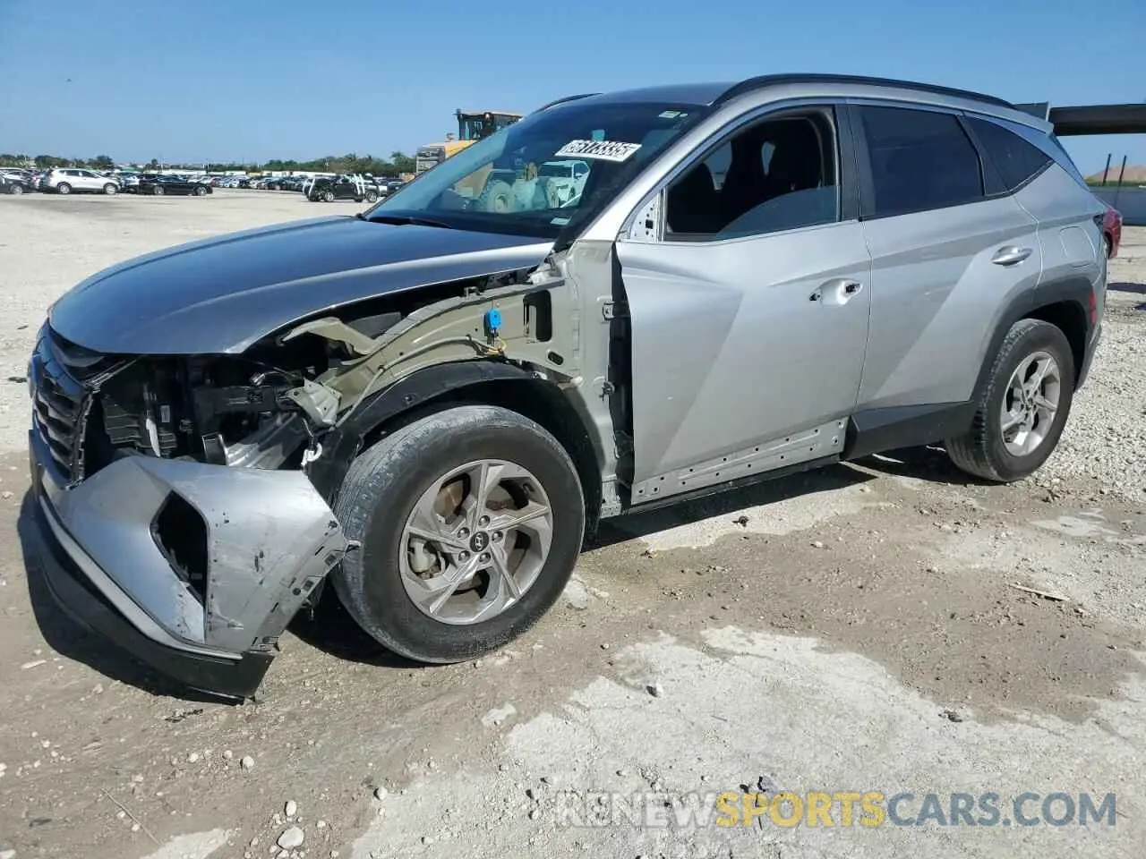 1 Photograph of a damaged car 5NMJBCDEXRH356944 HYUNDAI TUCSON 2024