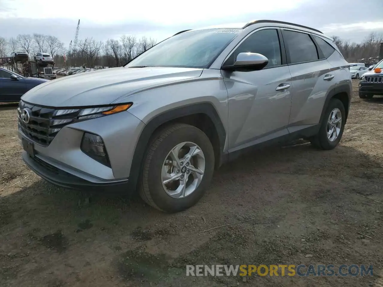 1 Photograph of a damaged car 5NMJBCDEXRH364011 HYUNDAI TUCSON 2024