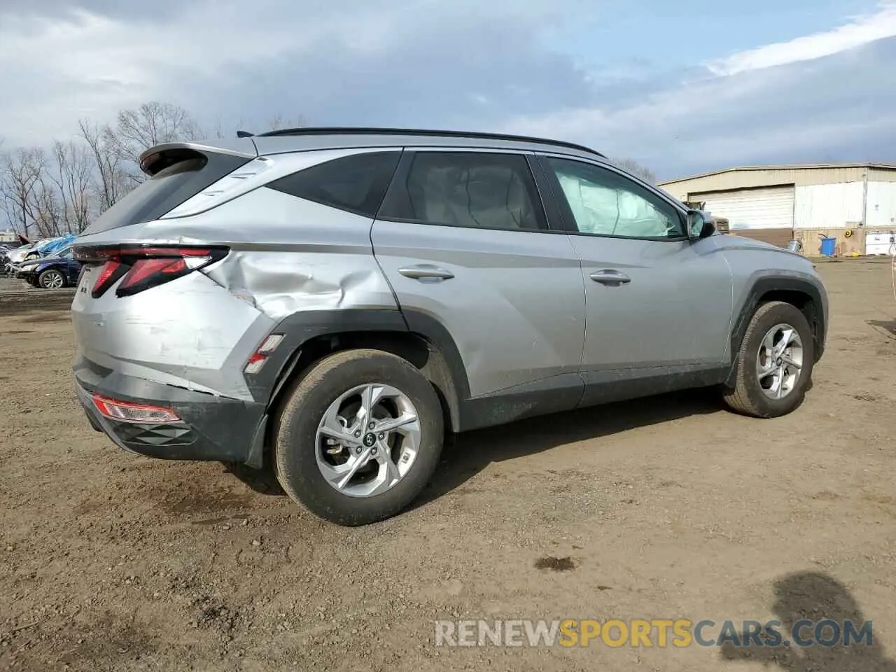 3 Photograph of a damaged car 5NMJBCDEXRH364011 HYUNDAI TUCSON 2024