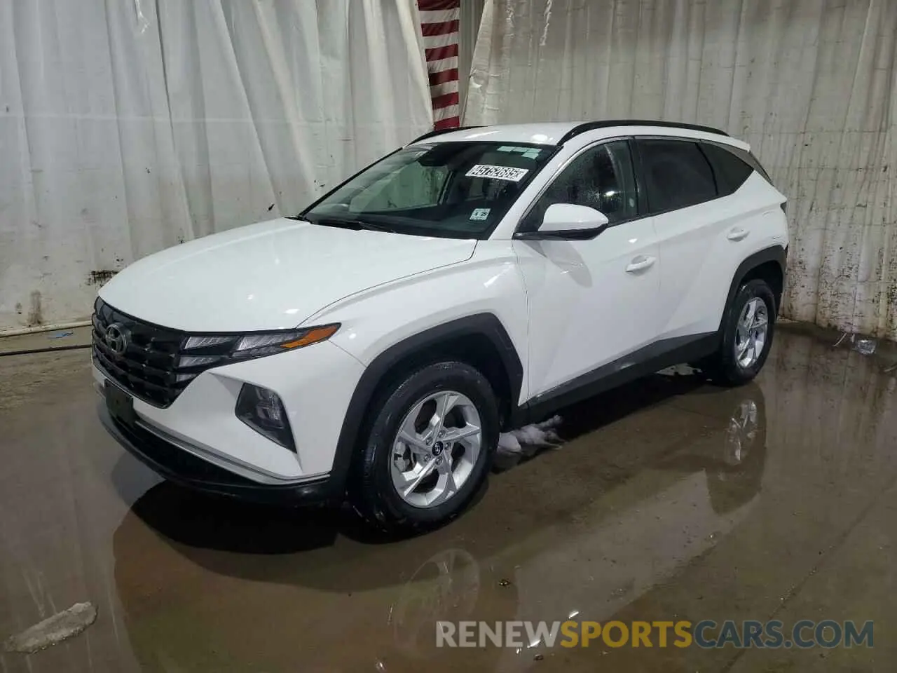 1 Photograph of a damaged car 5NMJBCDEXRH398210 HYUNDAI TUCSON 2024