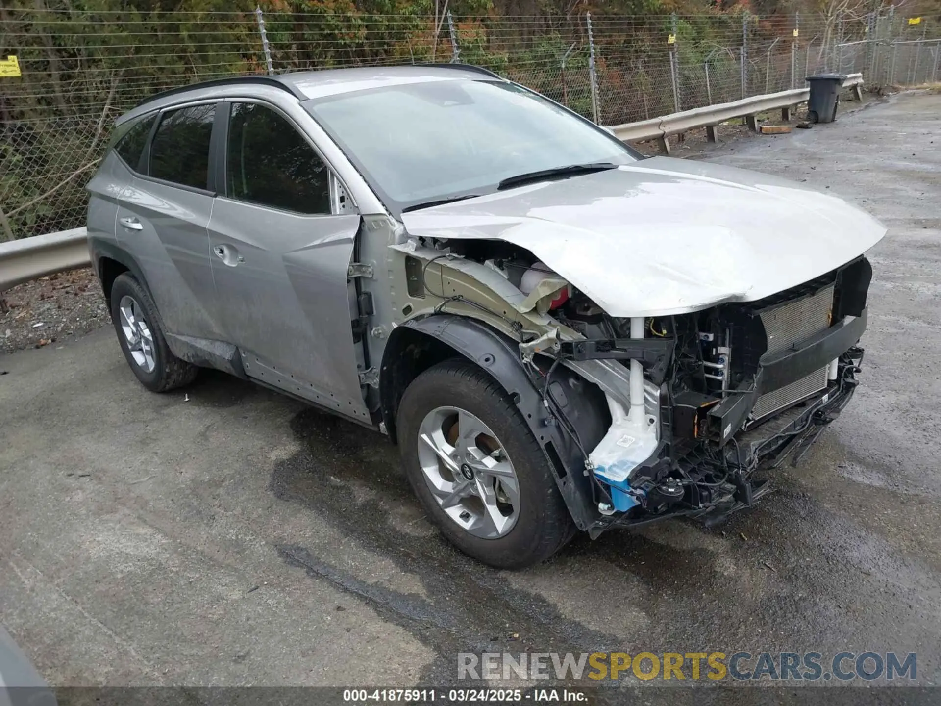 1 Photograph of a damaged car 5NMJBCDEXRH404720 HYUNDAI TUCSON 2024