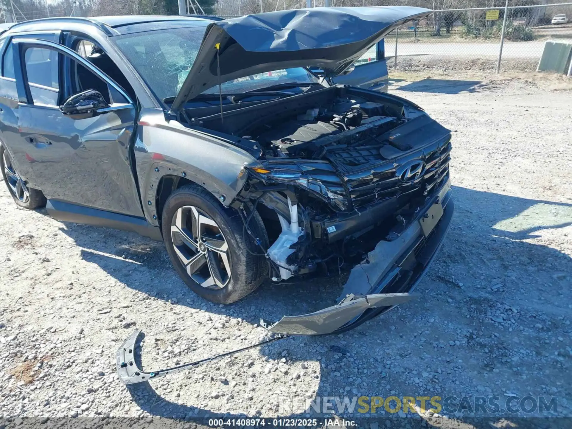 6 Photograph of a damaged car 5NMJE3DE0RH305041 HYUNDAI TUCSON 2024