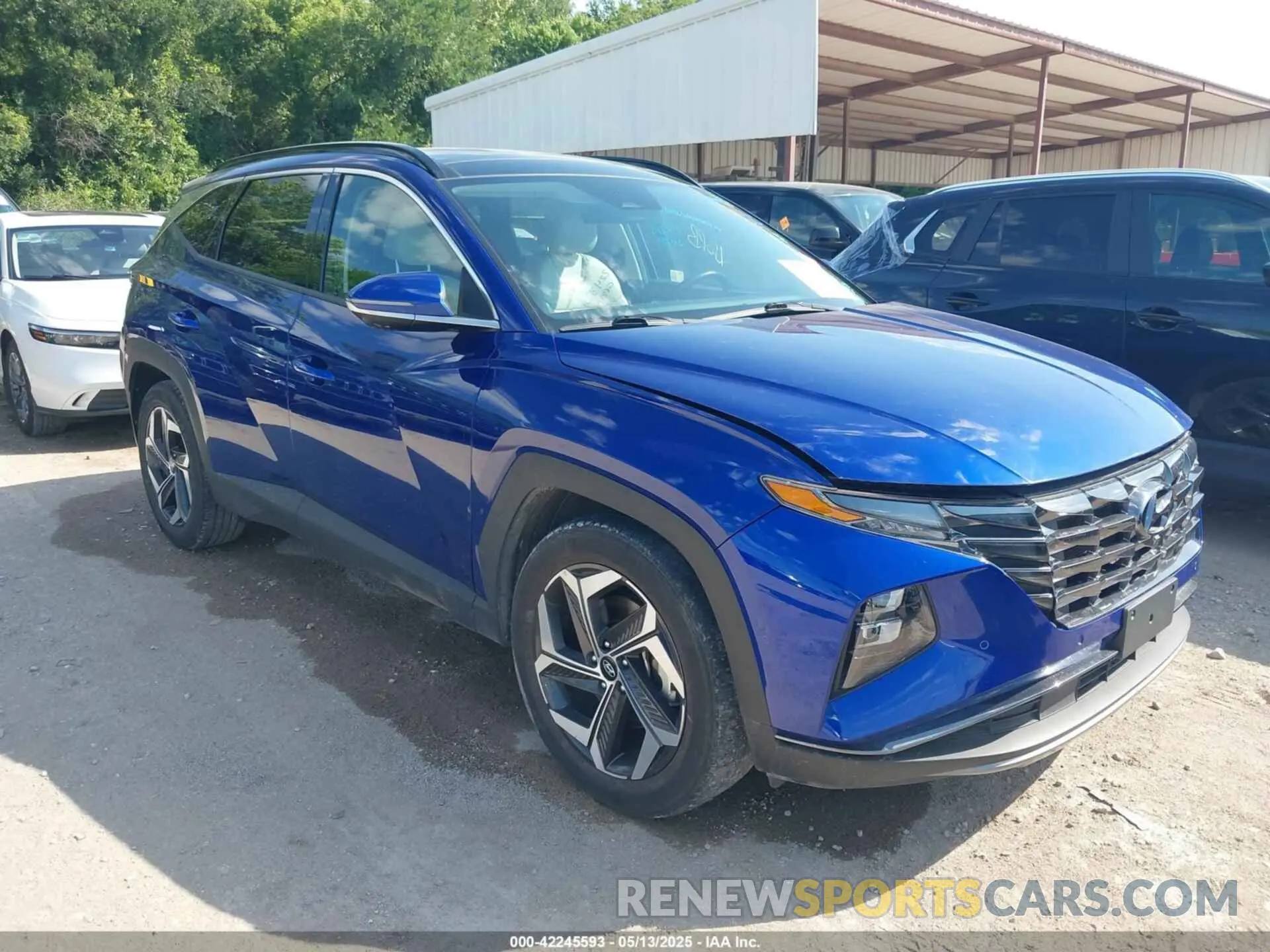 1 Photograph of a damaged car 5NMJE3DE0RH345703 HYUNDAI TUCSON 2024
