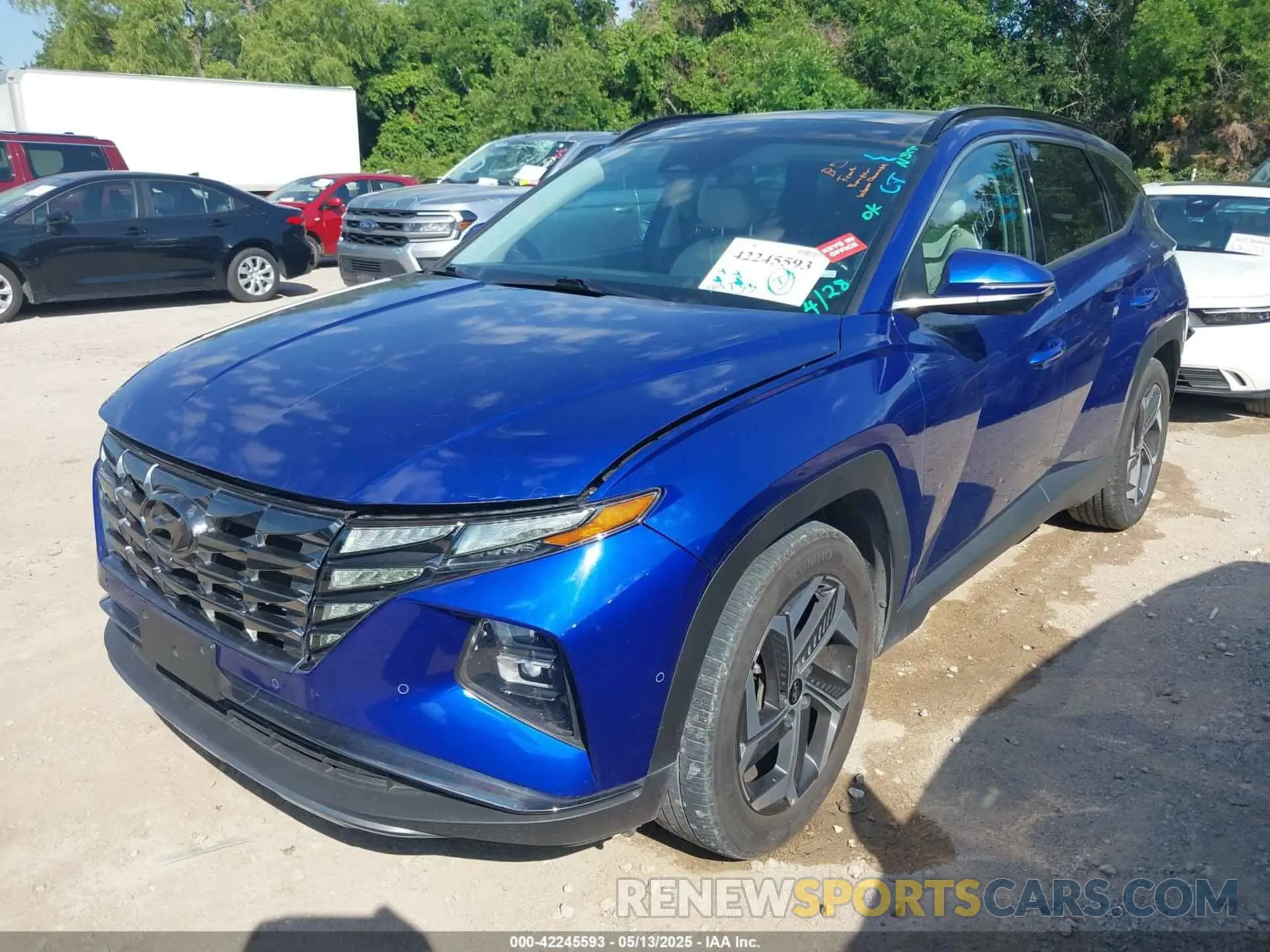 2 Photograph of a damaged car 5NMJE3DE0RH345703 HYUNDAI TUCSON 2024