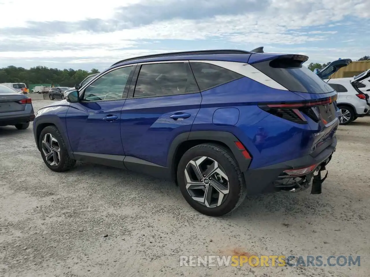 2 Photograph of a damaged car 5NMJE3DE0RH355650 HYUNDAI TUCSON 2024