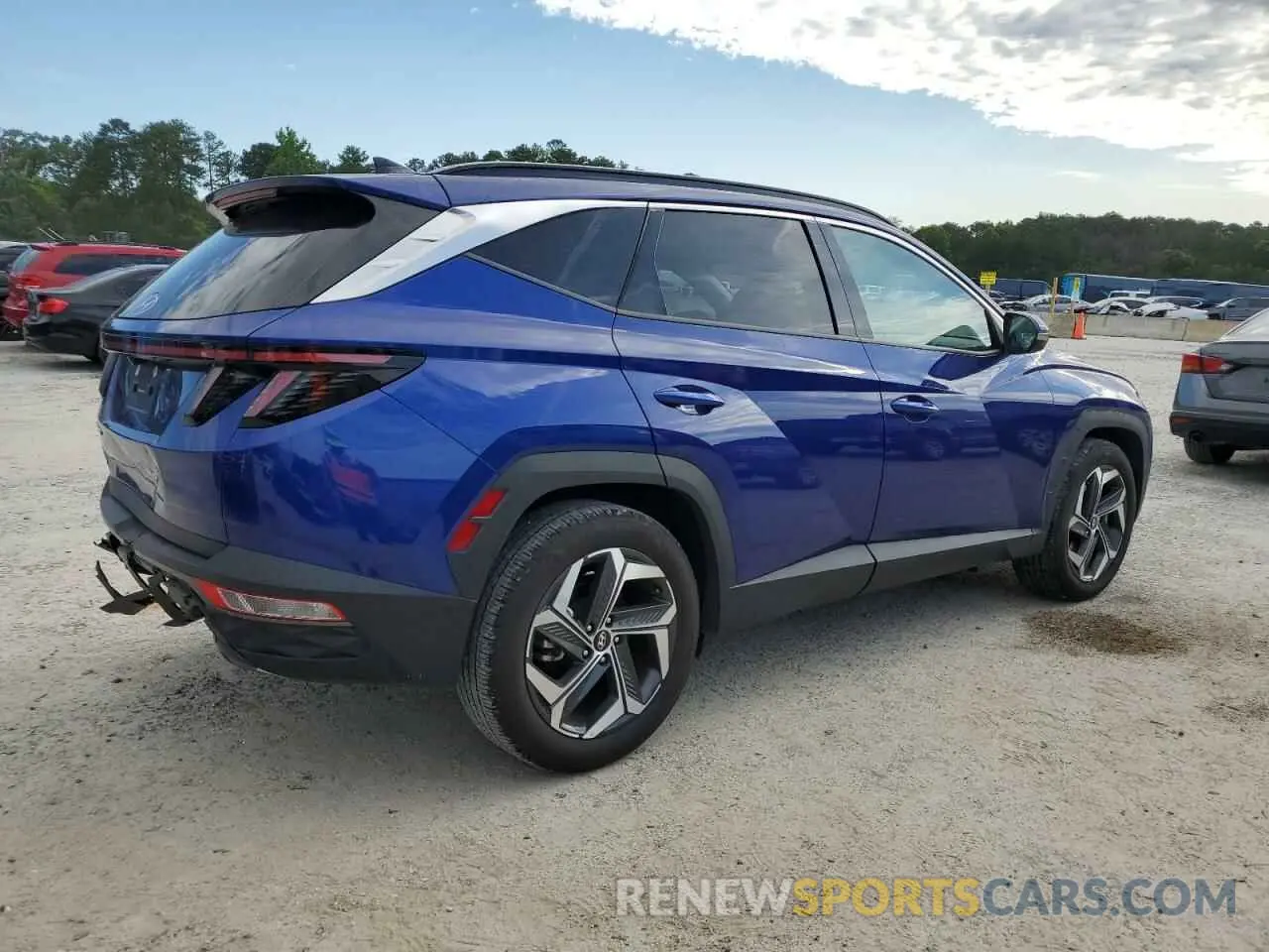 3 Photograph of a damaged car 5NMJE3DE0RH355650 HYUNDAI TUCSON 2024