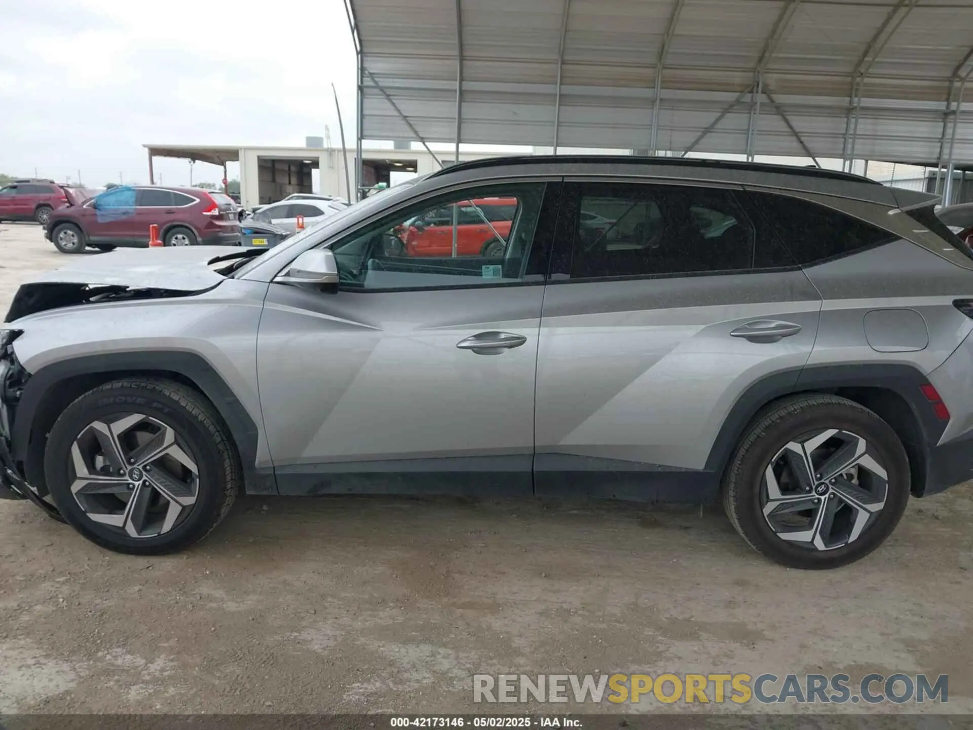14 Photograph of a damaged car 5NMJE3DE1RH354104 HYUNDAI TUCSON 2024