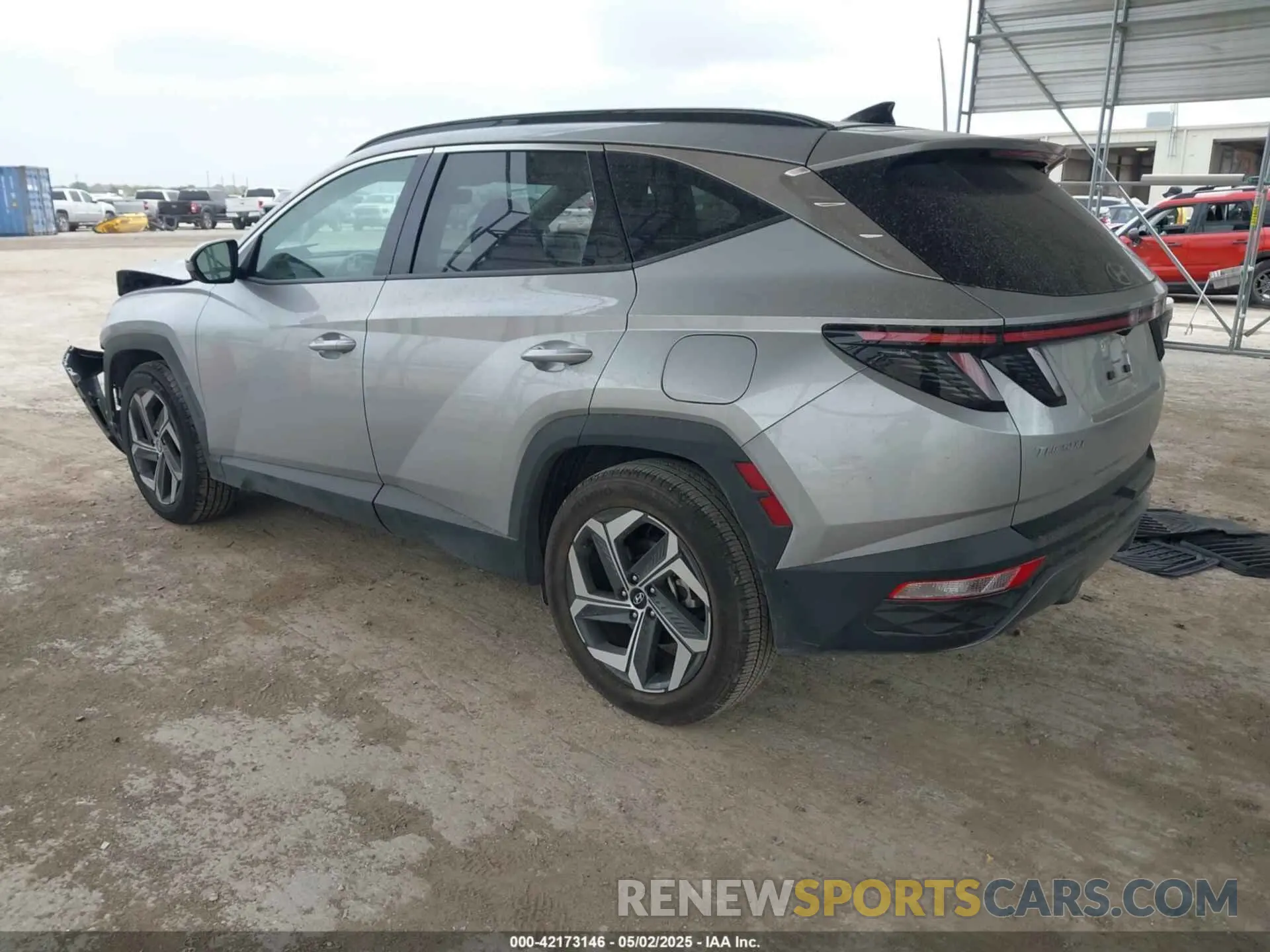 3 Photograph of a damaged car 5NMJE3DE1RH354104 HYUNDAI TUCSON 2024