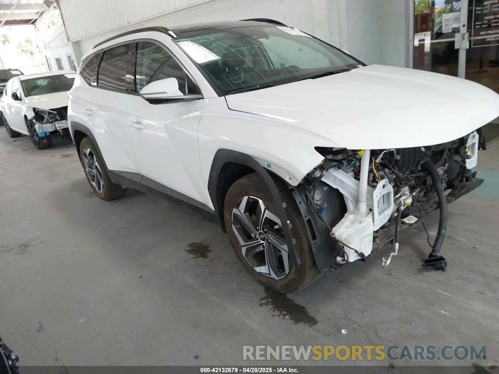1 Photograph of a damaged car 5NMJE3DE3RH398587 HYUNDAI TUCSON 2024