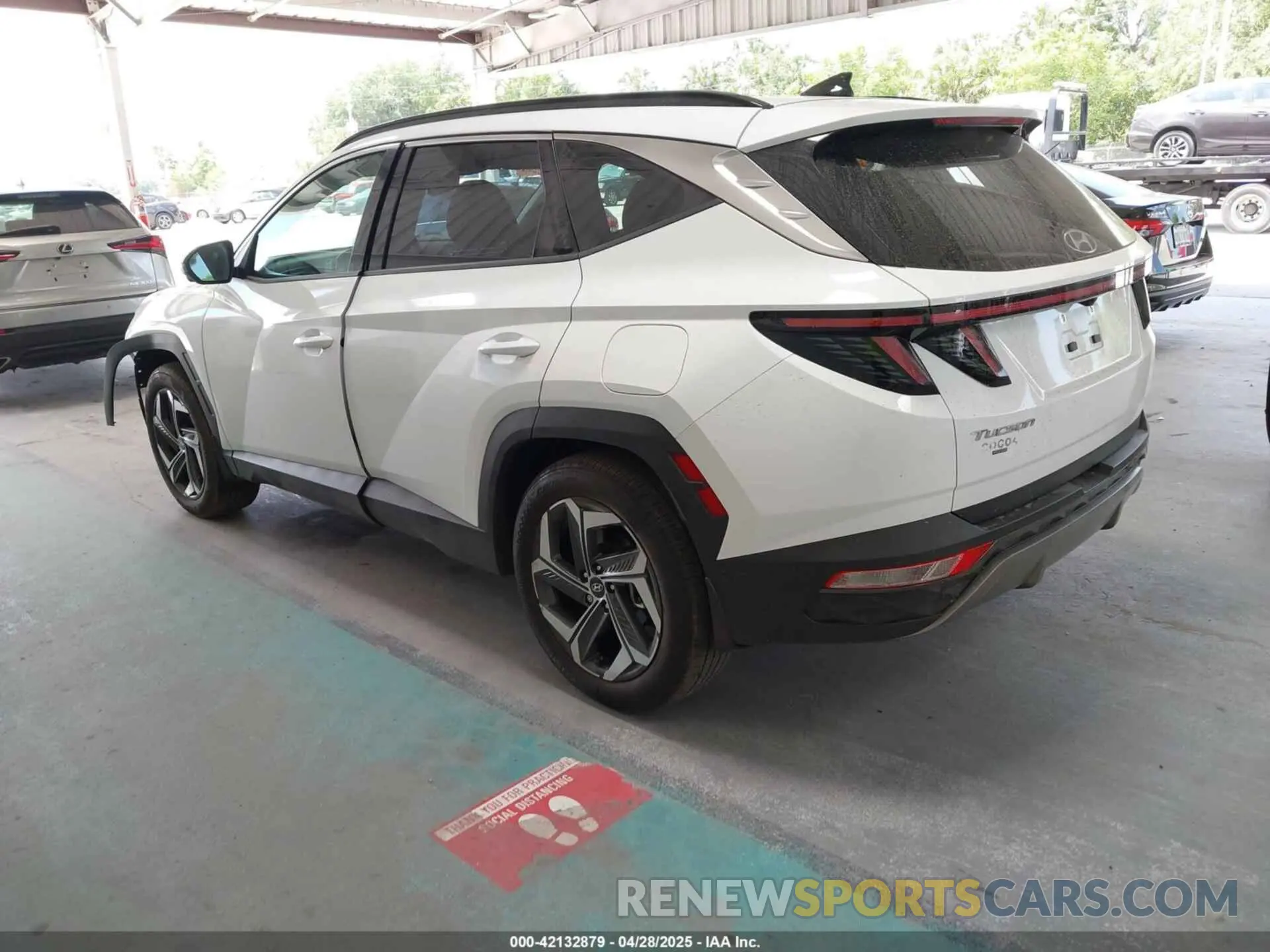 3 Photograph of a damaged car 5NMJE3DE3RH398587 HYUNDAI TUCSON 2024