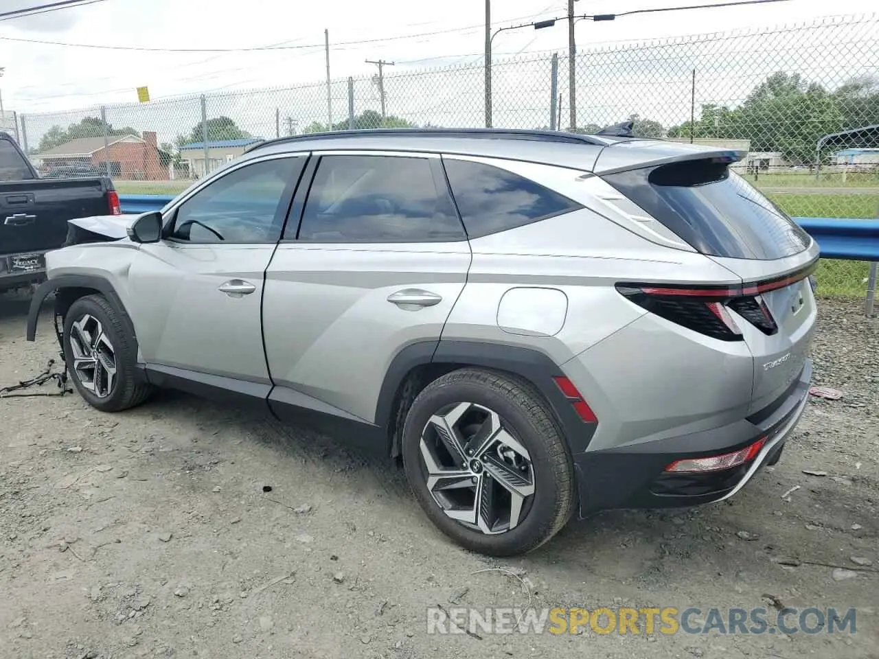 2 Photograph of a damaged car 5NMJE3DE3RH405702 HYUNDAI TUCSON 2024