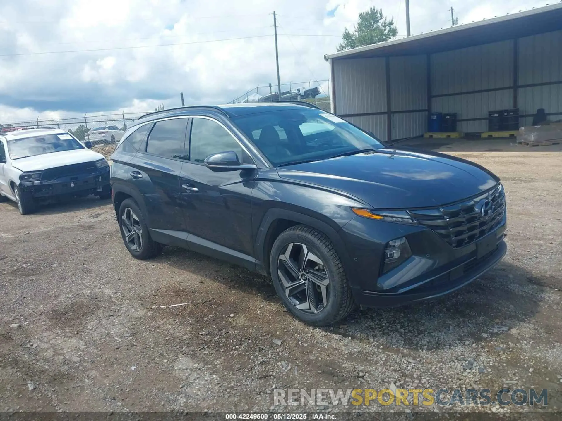 1 Photograph of a damaged car 5NMJE3DE4RH357627 HYUNDAI TUCSON 2024