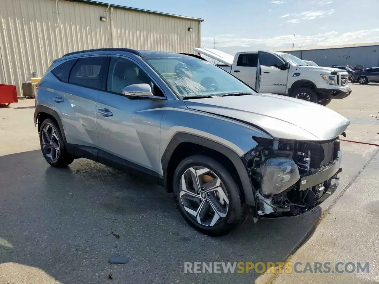 4 Photograph of a damaged car 5NMJE3DE4RH364013 HYUNDAI TUCSON 2024