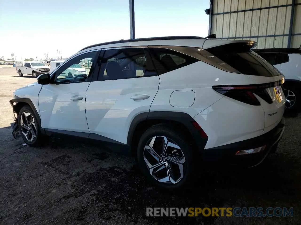 2 Photograph of a damaged car 5NMJE3DE5RH361590 HYUNDAI TUCSON 2024