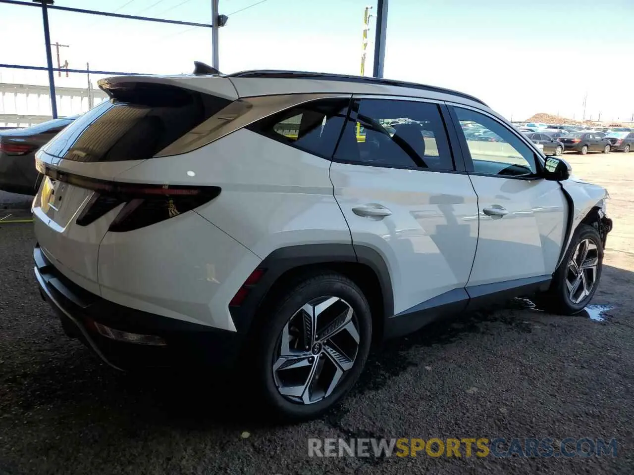 3 Photograph of a damaged car 5NMJE3DE5RH361590 HYUNDAI TUCSON 2024