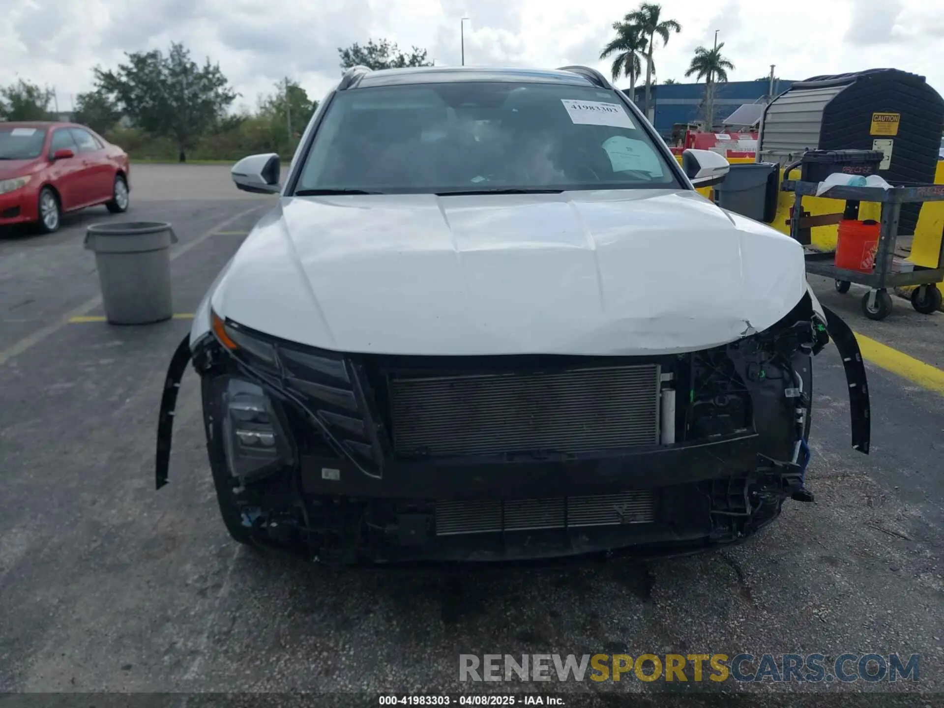 6 Photograph of a damaged car 5NMJE3DE7RH348243 HYUNDAI TUCSON 2024