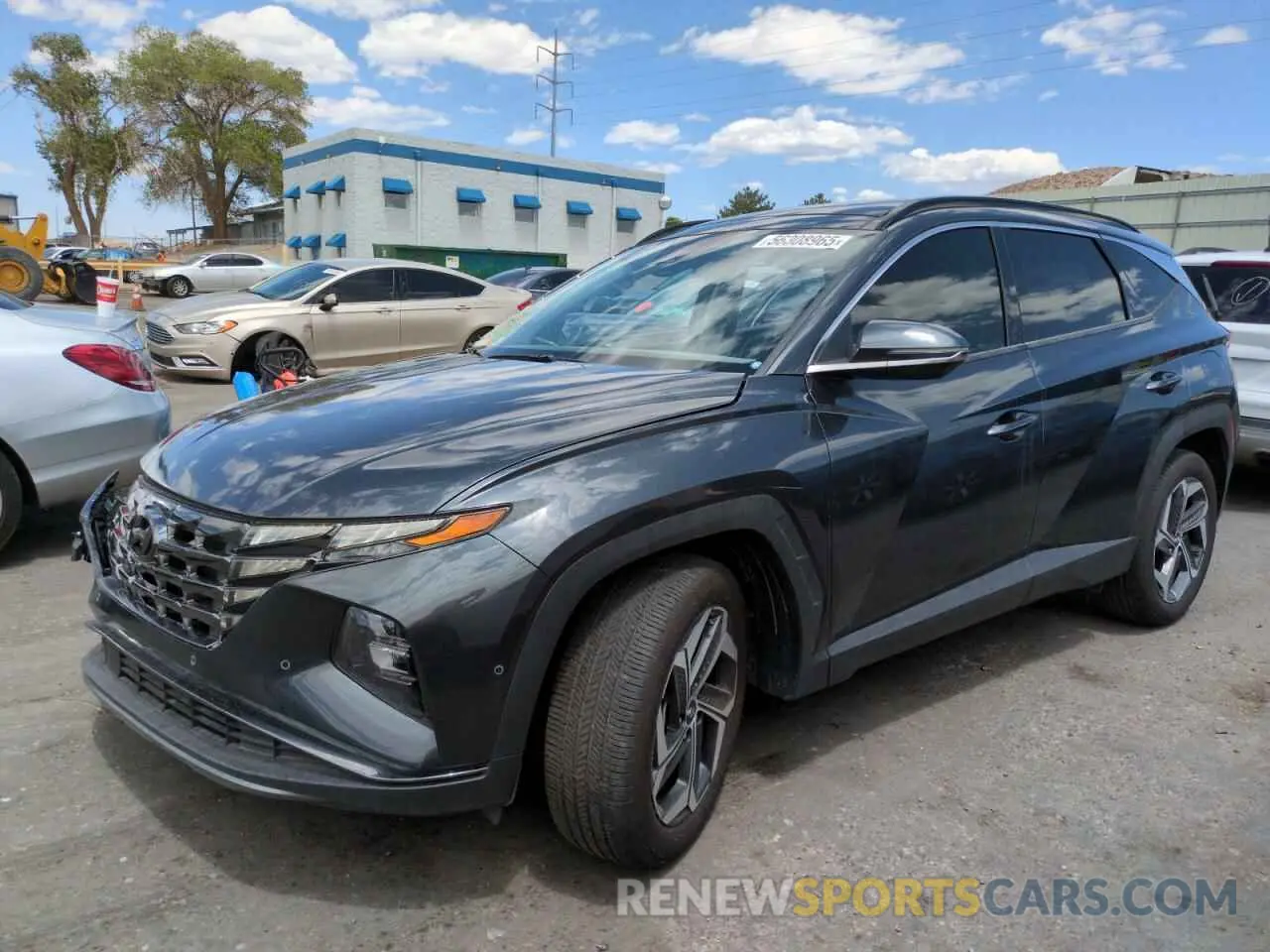 1 Photograph of a damaged car 5NMJE3DE7RH363289 HYUNDAI TUCSON 2024