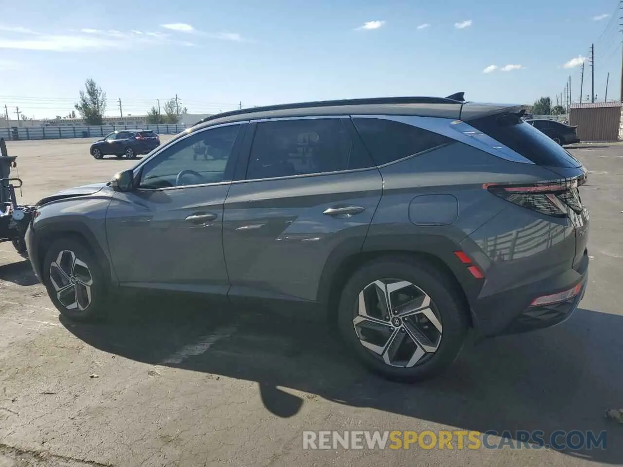 2 Photograph of a damaged car 5NMJE3DE7RH384644 HYUNDAI TUCSON 2024